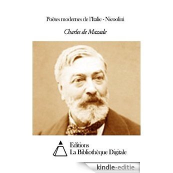 Poètes modernes de l'Italie - Nicoolini (French Edition) [Kindle-editie]