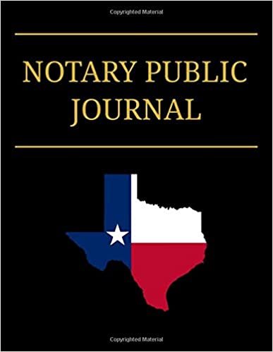 indir Notary Public Journal: Professional Notary Logbook For Recording Notarial Acts For Texas And All Other States (8.5 x 11; 150 Pages With 300 Entries; Preprinted Sequential Pages And Record Numbers)