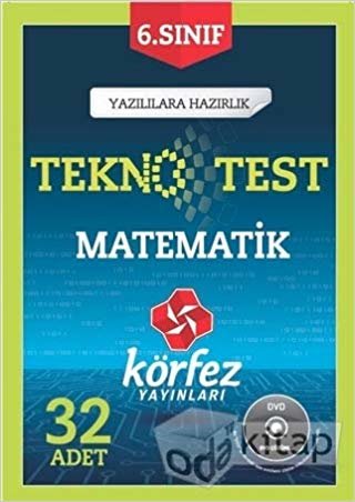 6. Sınıf Tekno Test Matematik (DVD'li): Yazılılara Hazırlık