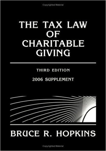The Tax Law of Charitable Giving: Supplement