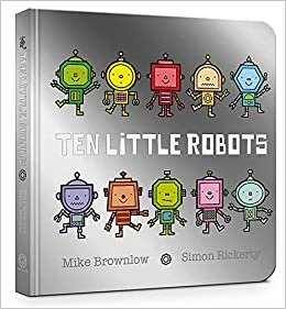 indir Ten Little Robots Board Book