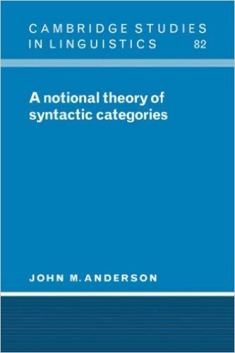 A Notional Theory of Syntactic Categories baixar