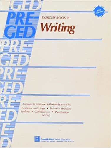 Pre-General Education Development Exercise Book in Writing (Cambridge Adult Basic Education)