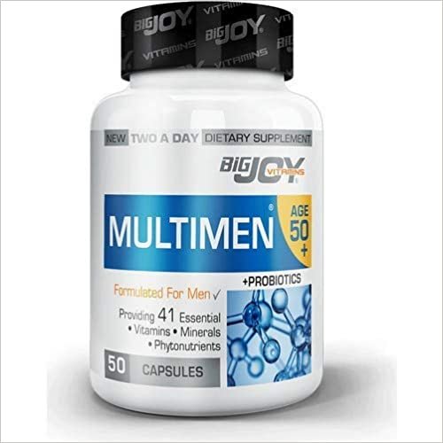 Bigjoy Vitamins Multimen 50+ 50 Capsules