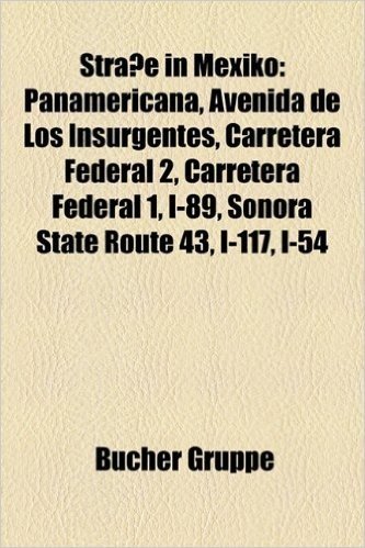 Strasse in Mexiko: Panamericana, Avenida de Los Insurgentes, Carretera Federal 2, Carretera Federal 1, I-89, Sonora State Route 43, I-117