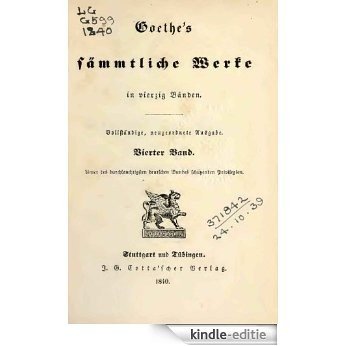 Goethe's sämmtliche Werke in vierzig Bänden - 1840  04/40 (German Edition) [Kindle-editie] beoordelingen