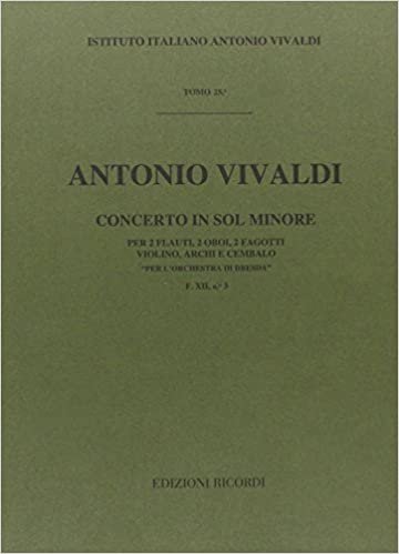 Concerti Per Strumenti Diversi, Archi E B.C.: