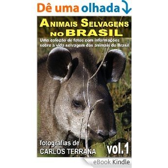 ANIMAIS SELVAGENS NO BRASIL - uma coleção de fotografias com informações sobre a vida e costumes dos animais brasileiros - VOL.1 [eBook Kindle]