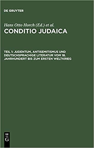 indir Judentum, Antisemitismus und deutschsprachige Literatur vom 18. Jahrhundert bis zum Ersten Weltkrieg