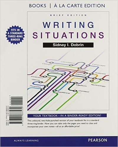 Writing Situations, Brief Edition, Books a la Carte Plus Mywritinglab with Pearson Etext -- Access Card Package