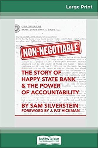indir Non-Negotiable: The Story of Happy State Bank &amp; The Power of Accountability (16pt Large Print Edition)