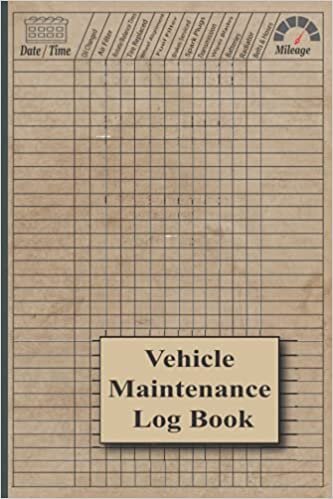 indir Vehicle Maintenance Log Book: Automotive Maintenance Record Book