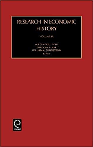 Res Economic History Rehi20h (RESEARCH IN ECONOMIC HISTORY, Band 20)