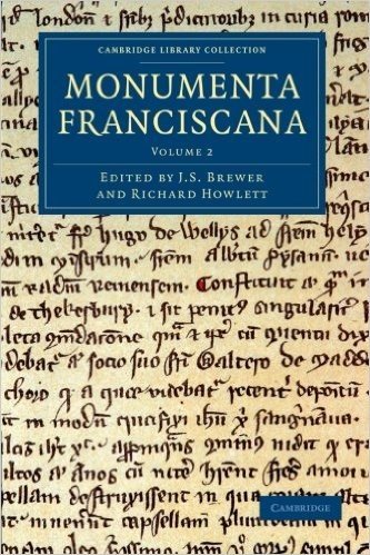 Monumenta Franciscana - Volume 2