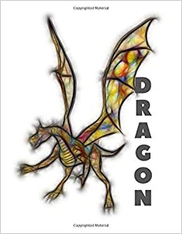 indir DRAGON: Note, Paper Notes , Journal for School Students College, Large Notebook, 8.5 x 11 120 pages. SKETCHBOOK, NOTEBOOK FOR YOU
