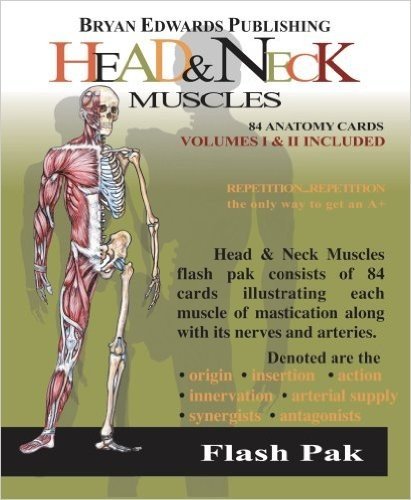 Flash Anatomy Flash Pak: Muscles of the Head and Neck (2 Volume Set)