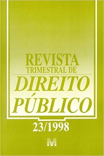 Revista Trimestral De Direito Publico N. 23