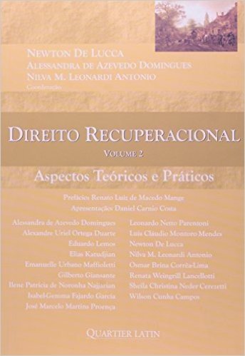 Direito Recuperacional. Aspectos Teóricos E Práticos - Volume 2