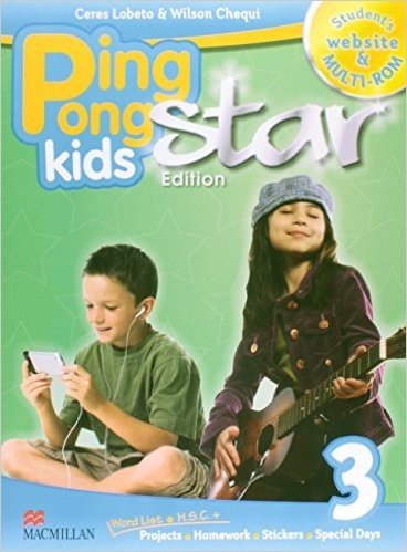 Ping Pong Kids Star Edition 3. Student's Book With Multi-Rom And Website Code