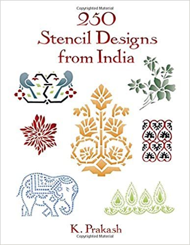indir 250 Stencil Designs from India (Dover Design Library)