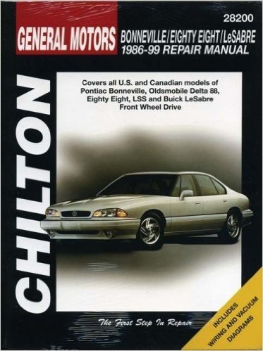 GM Bonneville/Eighty-Eight/Lesabre 1988-98: Covers All U.S. and Canadian Models of Pontiac Bonneville, Oldsmobile Eighty-Eight, Lss and Buick Lesabre