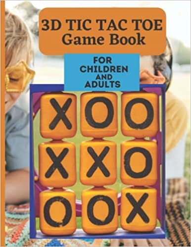 indir 3D Tic Tac Toe Game Book for Adults and Children: Challenging Fun Family Activity Games
