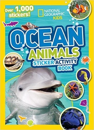 National Geographic Kids Ocean Animals Sticker Activity Book: Over 1,000 Stickers!