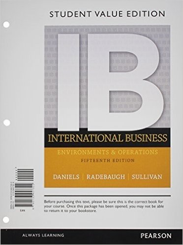 International Business, Student Value Edition