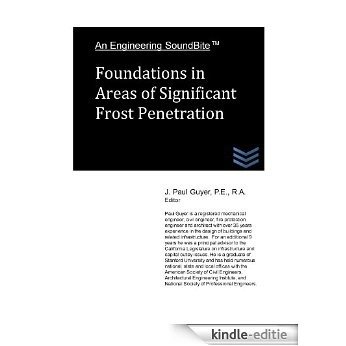 Foundations in Areas of Significant Frost Penetration (Engineering SoundBites) (English Edition) [Kindle-editie]