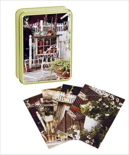Country Garden Tinned Notecards