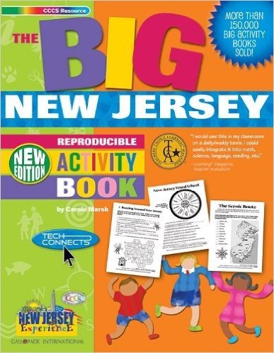 New Jersey Big Reproducible Activity Book: New Version