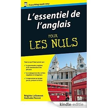 L'Essentiel de l'anglais Pour les Nuls [Kindle-editie]