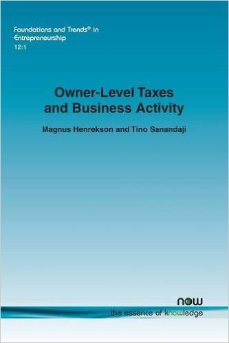 Owner-Level Taxes and Business Activity