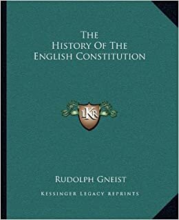 indir The History of the English Constitution