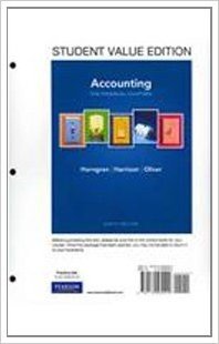 Accounting: The Financial Chapters: Student Value Edition