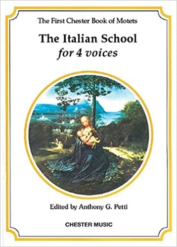 The Chester Book of Motets: The Italian School for 4 Voices: 1