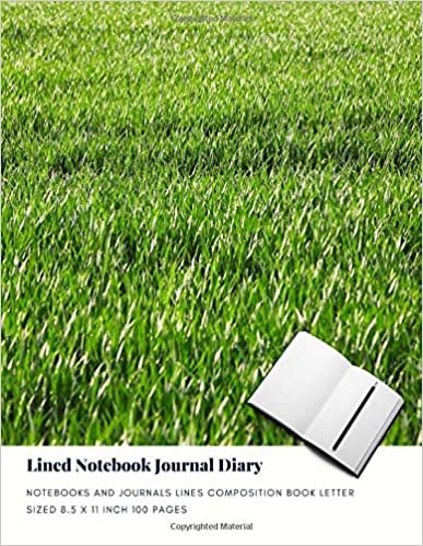 Lined Notebook Journal Diary: Notebooks And Journals Lines Composition Book Letter sized 8.5 x 11 Inch 100 Pages (Volume 15)