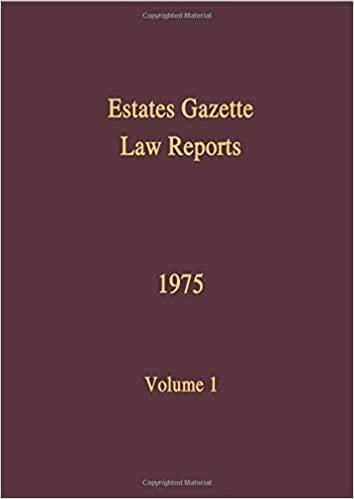 EGLR 1975 (Estates Gazette Law Reports)