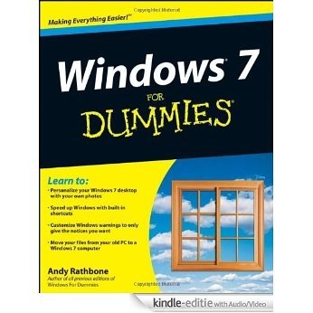 Windows 7 for Dummies [Kindle uitgave met audio/video]