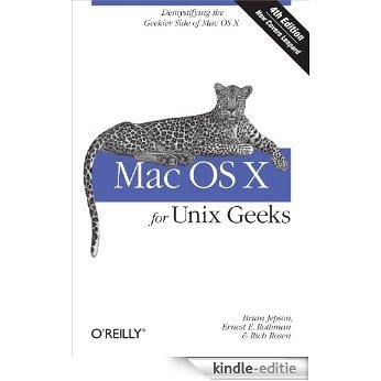 Mac OS X for Unix Geeks (Leopard) [Kindle-editie] beoordelingen