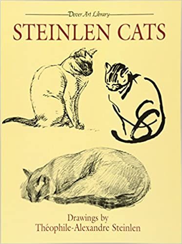 Steinlen Cats (Dover Art Library) (Dover Fine Art, History of Art)