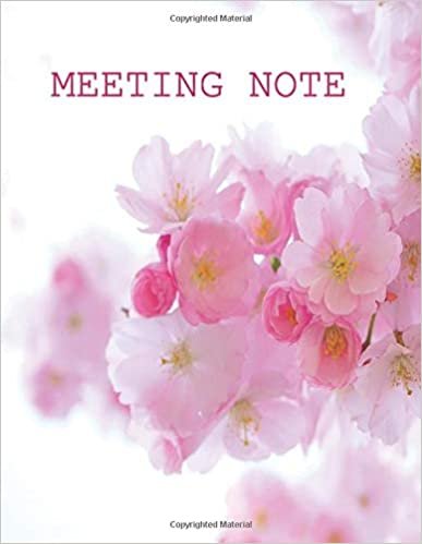 indir Meeting Notes: Meeting Notes, Business Organizer Notebook for Meetings Minutes Taking Record Log Book With Action Items &amp; Notes Secretary Logbook Journal