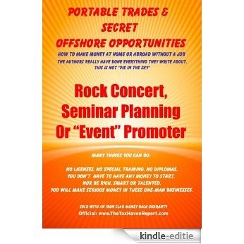 Rock Concert, Seminar Planning Or "Event" Promoter (PTSOO Book 18) (English Edition) [Kindle-editie]