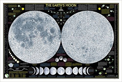Earth's Moon [Laminated]