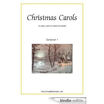 Christmas Carols for piano, voice or other instruments - Collection 1 (English Edition) [Kindle-editie]