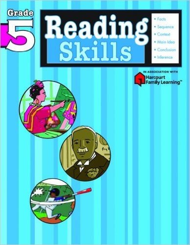 Reading Skills: Grade 5 (Flash Kids Harcourt Family Learning)