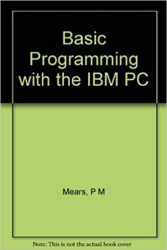 indir Basic Programming With the IBM PC