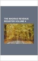 The Madras Revenue Register Volume 4 baixar