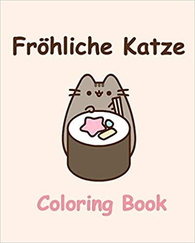 Fröhliche Katze: Coloring Book