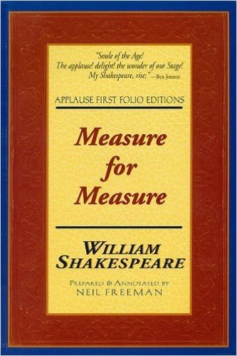 Measure for Measure: Applause First Folio Editions